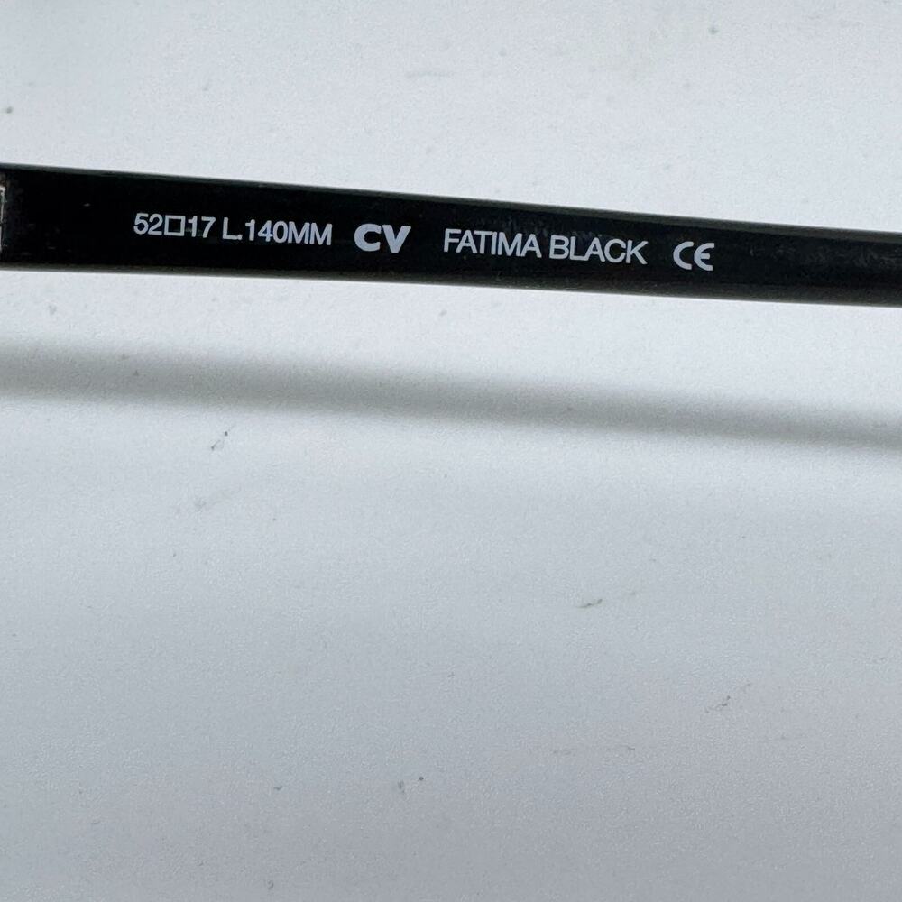 BCBGMAXAZRIA FATIMA Black‎ Eyeglasses Frame 52-17-140mm H17624 - Picture 6 of 7